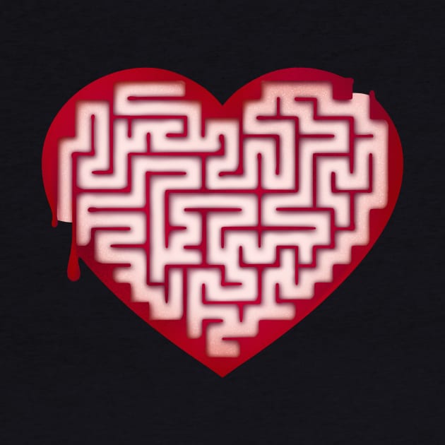 Maze Heart by Ed Labetski Art